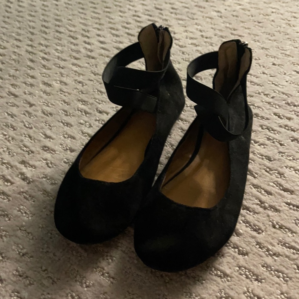 Ballerina black flats